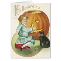 Vintage Halloween Card