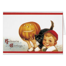 Vintage Halloween Card