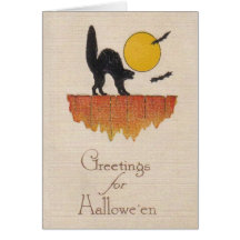 Vintage Halloween Card