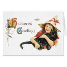 Vintage Halloween Card