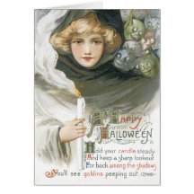 Vintage Halloween Card