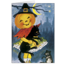 Vintage Halloween Card