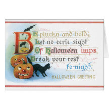 Vintage Halloween Card