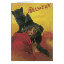Vintage Halloween Card