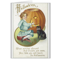 Vintage Halloween Card