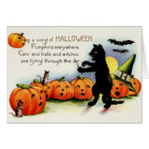 Vintage Halloween Card