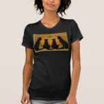 Vintage Halloween Cats and Jack O'Lantern Tee Shirt
