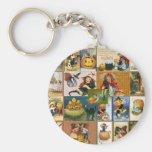 Vintage Halloween Key Chain