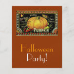Vintage Halloween Party Personalized Flyer
