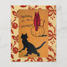 Vintage Halloween Personalized Flyer