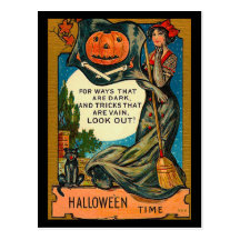 Vintage Halloween Post Cards