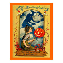 Vintage Halloween Post Cards