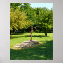Vintage Hand pump Print
