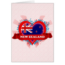 Vintage I Love New Zealand Cards