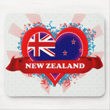 Vintage I Love New Zealand Mouse Mats