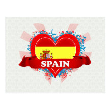 Vintage I Love Spain Postcards