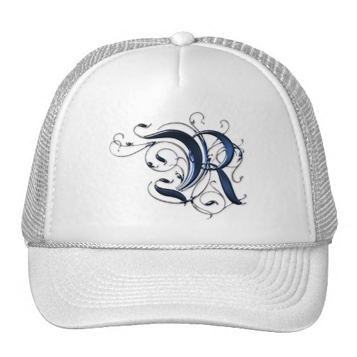 Vintage Initial R Trucker Hat