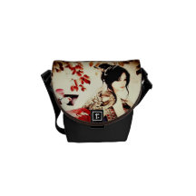 Vintage Japanese Girl Commuter Bags