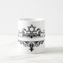 Vintage Jewish Header Coffee Mugs