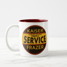 Vintage Kaiser Frazer service sign Coffee Mug