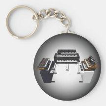 Vintage Keyboards: 3D Model: Keychain