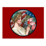 Vintage Lady Liberty_Postcard
