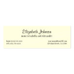 Vintage Little Red Riding Hood Mummy Card Business Card Template