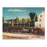 Vintage Locomotive Postcard