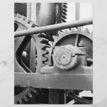 Vintage machinery flyer