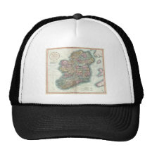 Vintage Map of Ireland (1799) Trucker Hat