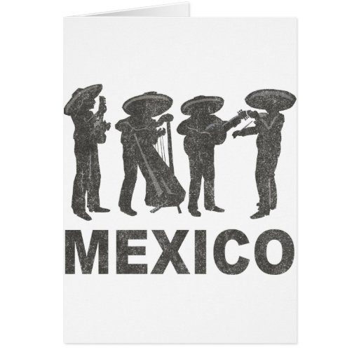 Vintage Mexico Greeting Card