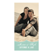 Vintage Monogram Photo Card Template
