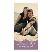 Vintage Monogram Photo Card Template