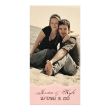 Vintage Monogram Photo Card Template