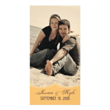 Vintage Monogram Photo Card Template