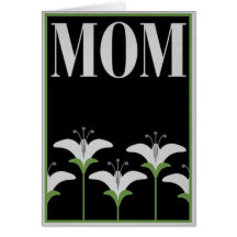Vintage Mum Greeting Card