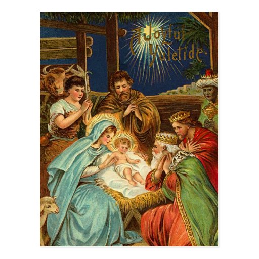 vintage nativity clip art - photo #10