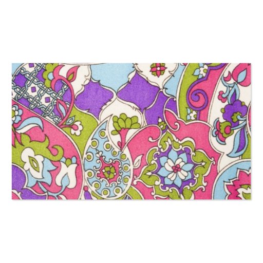 Vintage Paisley Pattern Business Card
