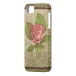 Vintage Paisley The Pink Rose iPhone 5 Cover