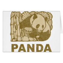 Vintage Panda cards