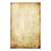 Vintage Parchment Stationery Design