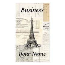 Vintage Paris French Business Card