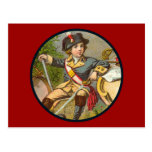 Vintage Patriotic_Soldier_Postcard