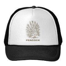 Vintage Peacock Hat