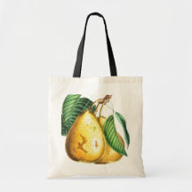 Vintage Pear Tote Tote Bag