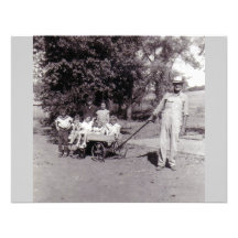 vintage photo party invitations