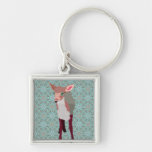 Vintage Pink Fawn Keychain