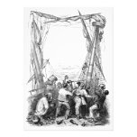 Vintage Pirates with Their Shipwrecked Pirate Ship Invitations