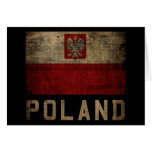 Vintage Poland Greeting Card