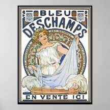 Vintage Poster Alphonse Mucha Ad
